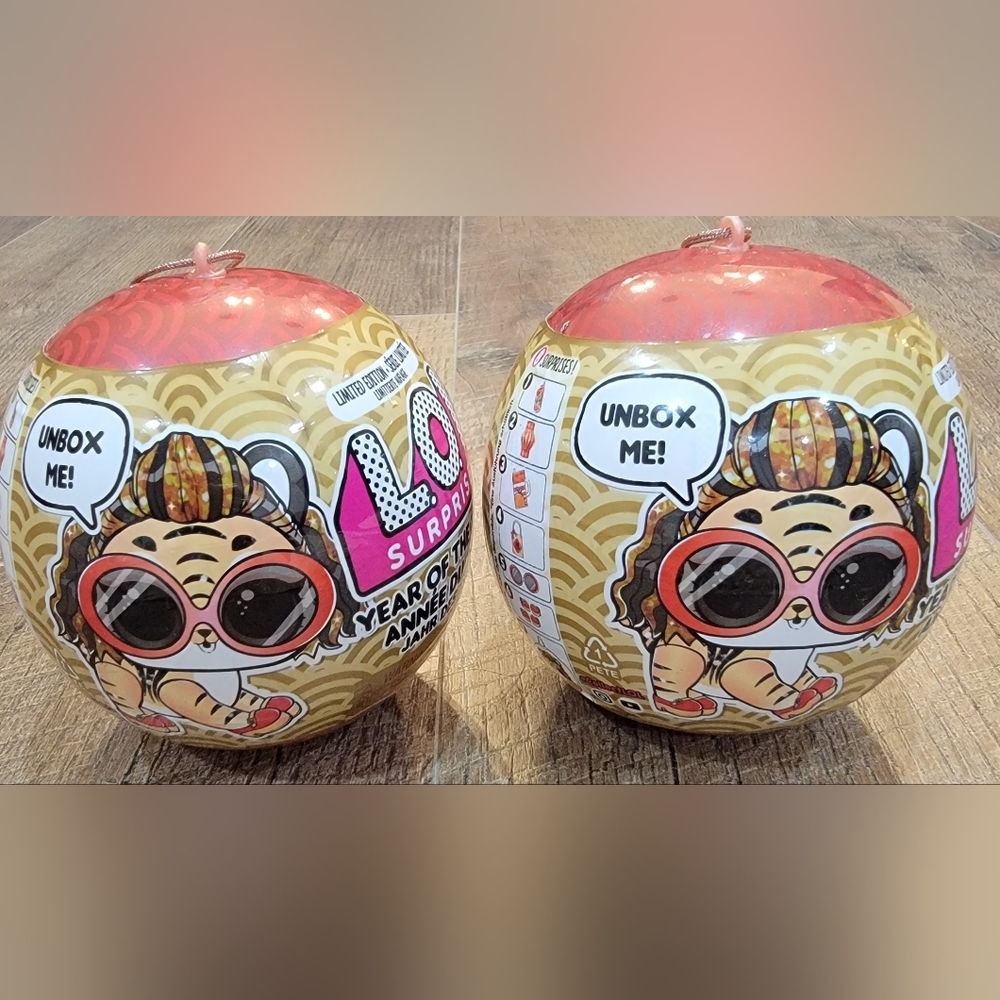 Limited Edition LOL Surprise Year of the tiger 2 doll balls